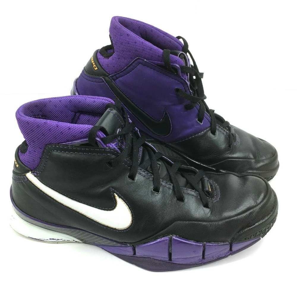 2006 Nike Zoom Kobe 1 OG Size 10.5 Black Out Mens - Picture 2 of 8